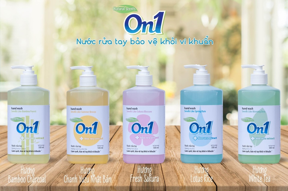 Sau gel rửa tay khô, On1 tiếp tục cho ra mắt sản phẩm nước rửa tay - 1 Sau gel rửa tay khô, On1 tiếp tục cho ra mắt sản phẩm nước rửa tay - 1