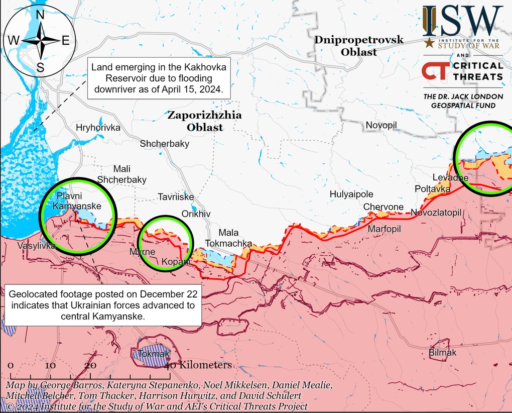 Đà phản công gây khó hiểu của Ukraine ở mặt trận Zaporizhia - 2