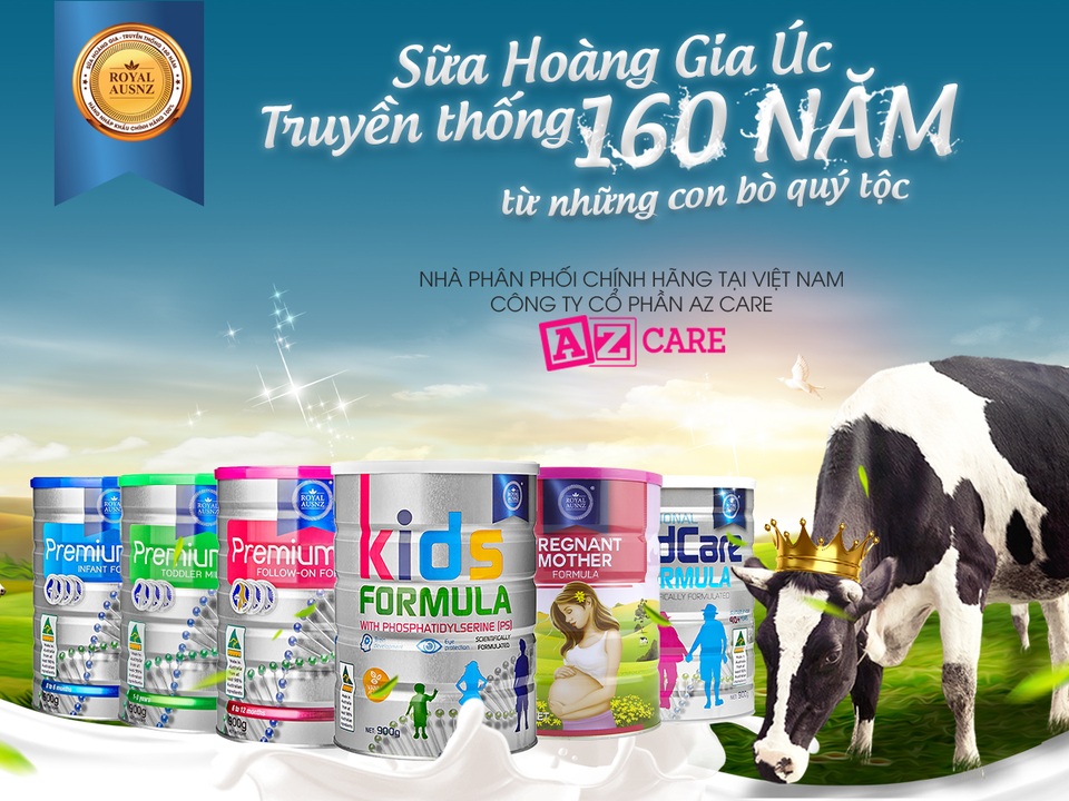 Sữa Hoàng Gia Úc với truyền thống 160 năm đã chính thức có mặt tại Việt Nam - 1 Sữa Hoàng Gia Úc với truyền thống 160 năm đã chính thức có mặt tại Việt Nam - 1