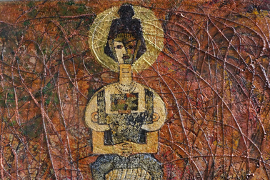 25 bức tranh sơn mài ấn tượng được trưng bày tại triển lãm "Lắng"