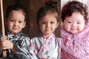 Những "thiên thần lai" siêu đáng yêu của nghệ sĩ Việt