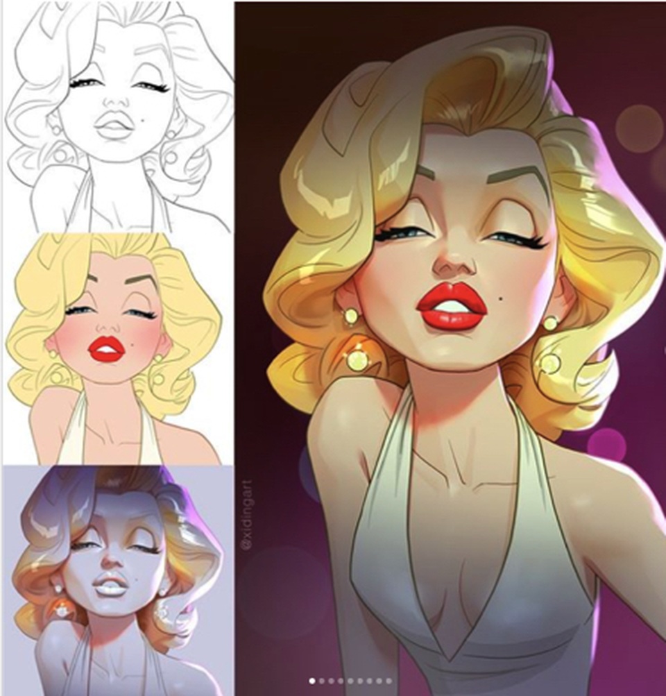 Ngắm phiên bản hoạt hình của các “sao” đình đám - 4 Ngắm phiên bản hoạt hình của các “sao” đình đám - 4