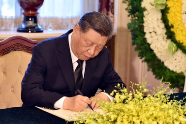 Tổng Bí thư, Chủ tịch Trung Quốc Tập Cận Bình viếng Tổng Bí thư Nguyễn Phú Trọng