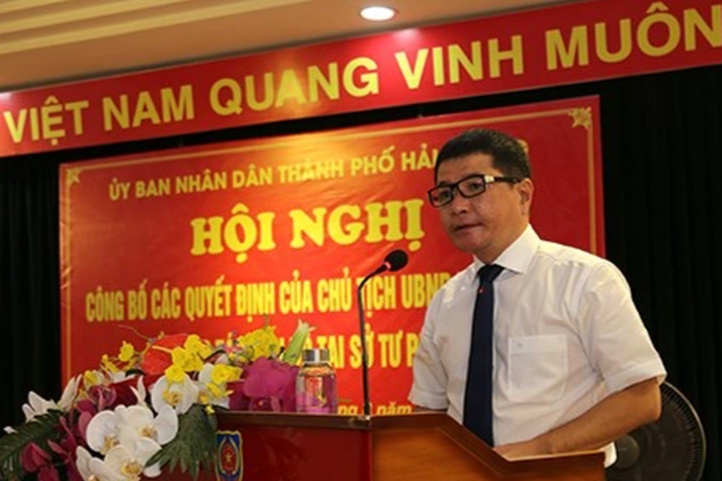 Giám đốc Sở Tư pháp Hải Phòng xin nghỉ việc - 1 Giám đốc Sở Tư pháp Hải Phòng xin nghỉ việc - 1