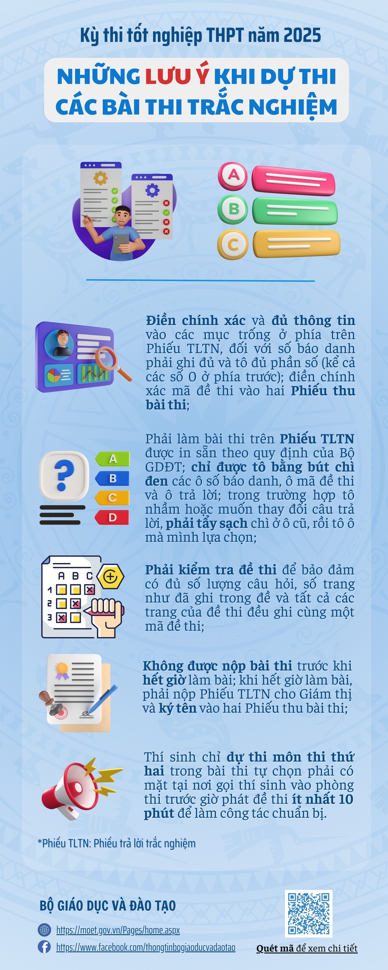 Mẫu giấy thi tốt nghiệp THPT phiên bản mới, thí sinh cần nắm vững - 5