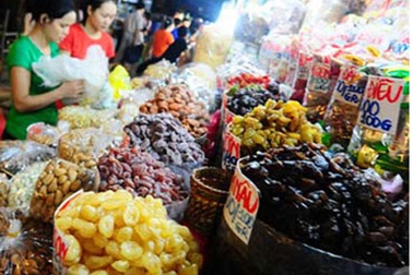 Cẩn thận khi mua trái cây khô 