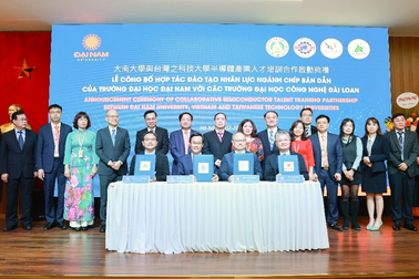 Trường Đại học Đại Nam hợp tác với Đài Loan đào tạo ngành chip bán dẫn