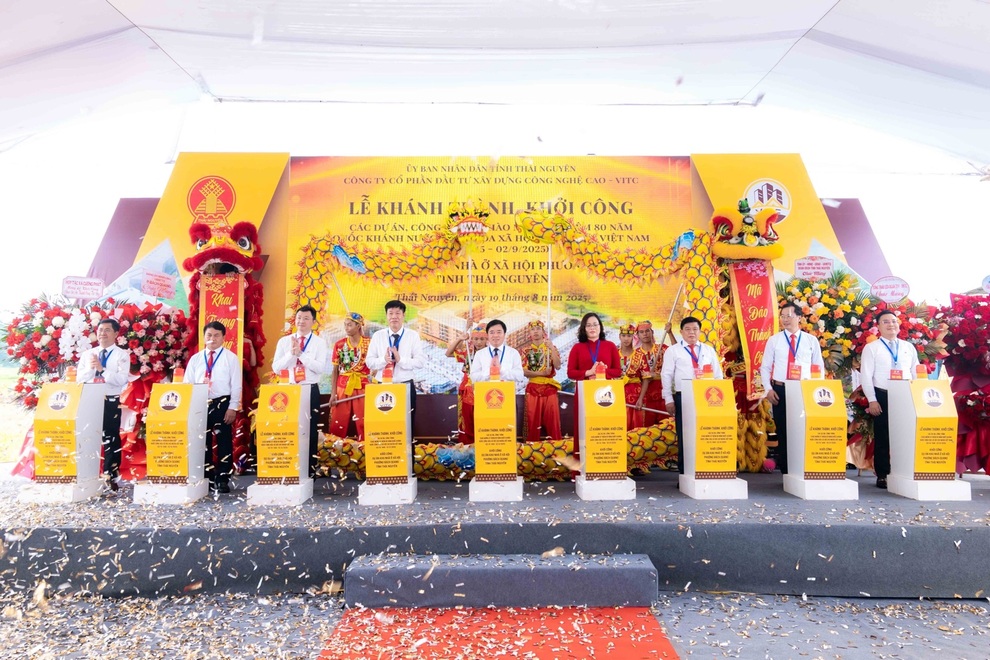 Khởi công dự án khu nhà ở xã hội phường Bách Quang, tỉnh Thái Nguyên - 1 Khởi công dự án khu nhà ở xã hội phường Bách Quang, tỉnh Thái Nguyên - 1