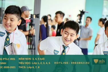 Trường IRIS chính thức tuyển sinh năm học 2020 - 2021