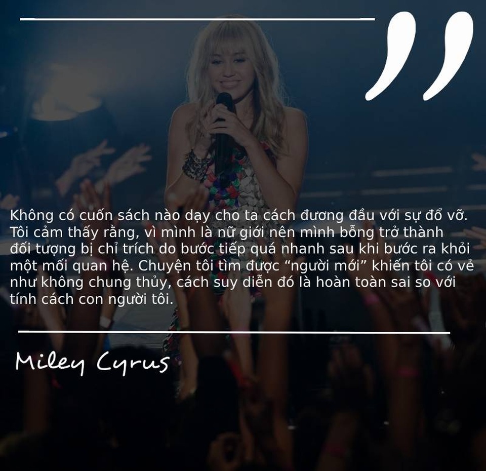 Những tiết lộ gây sốc của Miley Cyrus về tình trường - 9 Những tiết lộ gây sốc của Miley Cyrus về tình trường - 9