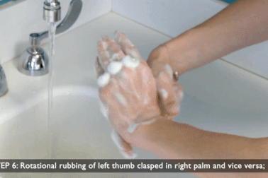 Cách rửa tay 10 bước theo WHO để phòng ngừa virus corona