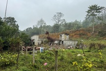 Thoát chết trong gang tấc, gia đình nghèo tuyệt vọng giữa đống đổ nát