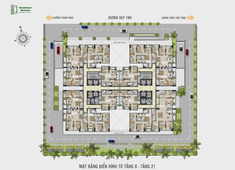 Bonanza 23 Duy Tân - Biến hóa thiết kế cho căn hộ 2 phòng ngủ - 8 Bonanza 23 Duy Tân - Biến hóa thiết kế cho căn hộ 2 phòng ngủ - 8