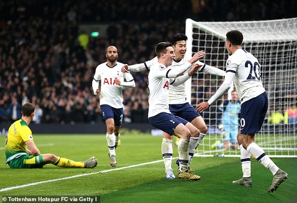 Son Heung Min tỏa sáng, Tottenham giành 3 điểm và áp sát Man Utd - 8 Son Heung Min tỏa sáng, Tottenham giành 3 điểm và áp sát Man Utd - 8