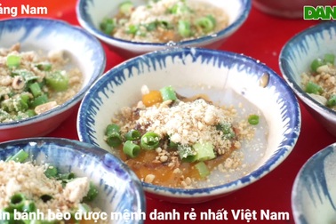 Quán bánh bèo được mệnh danh rẻ nhất Việt Nam