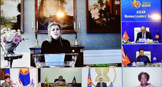 Lãnh đạo các nước ASEAN: Phụ nữ là những “người anh hùng thầm lặng” trong đời sống gia đình và quốc gia - Ảnh 2. Lãnh đạo các nước ASEAN: Phụ nữ là những “người anh hùng thầm lặng” trong đời sống gia đình và quốc gia - Ảnh 2.