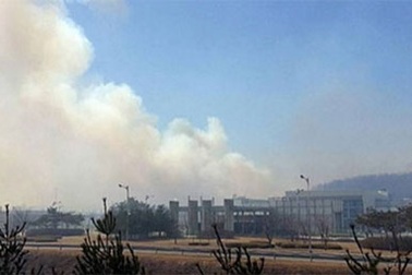 Bùng phát hỏa hoạn ở khu vực phi quân sự liên Triều DMZ