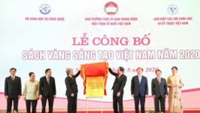 Công bố 75 công trình được vinh danh Sách vàng Sáng tạo Việt Nam năm 2020