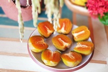 Quả hồng "da tre" có ruột lòng đào trứng gà, mỗi năm thu hoạch một lần