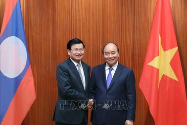 Thủ tướng Lào thăm Việt Nam, đồng chủ trì Kỳ họp Ủy ban liên Chính phủ