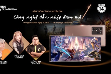 Hội streamer đình đám chia sẻ ấn tượng với Galaxy Note20
