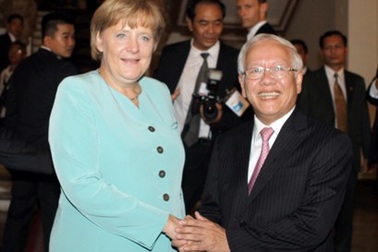 Chùm ảnh: Nữ Thủ tướng Đức Angela Merkel thăm TPHCM 