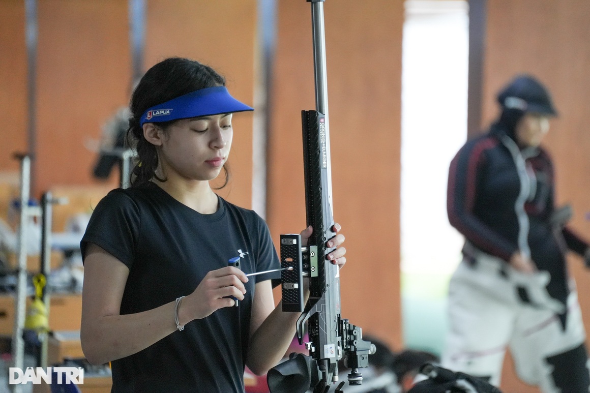 Cận cảnh gương mặt hot girl bắn súng giành HCV tại SEA Games 31 - 12 Cận cảnh gương mặt hot girl bắn súng giành HCV tại SEA Games 31 - 12