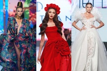 Võ Hoàng Yến "càn quét" sàn diễn thời trang khi liên tục làm vedette
