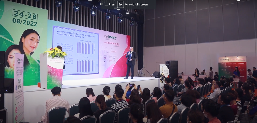 Nhiều hội thảo tại triển lãm làm đẹp Vietbeauty và Cosmobeauté Vietnam 2023 - 1 Nhiều hội thảo tại triển lãm làm đẹp Vietbeauty và Cosmobeauté Vietnam 2023 - 1