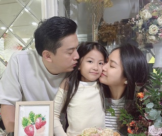 Lam Trường làm cha lần 3 ở tuổi 51, hôn nhân viên mãn bên vợ trẻ - 8