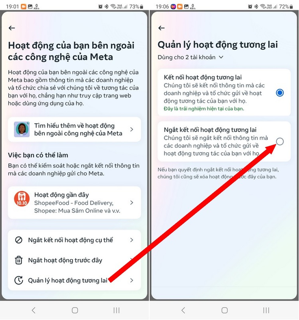 Cách chặn Facebook và Instagram thu thập lịch sử hoạt động của người dùng - 6 Cách chặn Facebook và Instagram thu thập lịch sử hoạt động của người dùng - 6