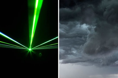 Các nhà khoa học có thể điều khiển thời tiết bằng tia la-ze