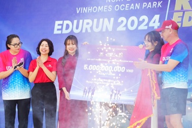 EduRun 2024: Quyên góp kỷ lục 5 tỷ đồng để xây trường vùng xa