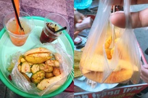 Du khách Sài Gòn bị "chặt chém" túi hoa quả rong 200 nghìn đồng ở Hà Nội