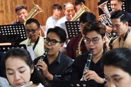 Hoà nhạc dàn kèn kỷ niệm 70 năm Học viện Âm nhạc Quốc gia Việt Nam