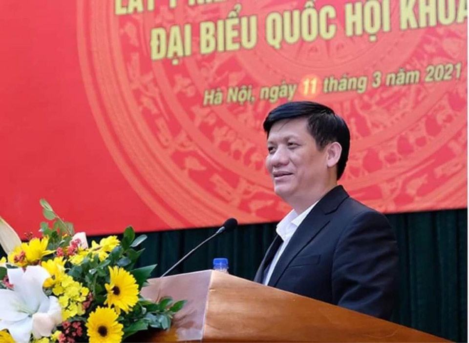 Bộ trưởng Bộ Y tế được giới thiệu ứng cử đại biểu Quốc hội - 1 Bộ trưởng Bộ Y tế được giới thiệu ứng cử đại biểu Quốc hội - 1