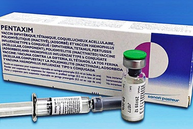 Sang tuần sẽ có vắc xin Pentaxim để tiêm chủng