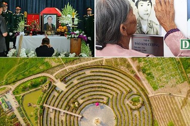 Lễ tang bình dị nguyên Thủ tướng và bàn tay run run người mẹ liệt sĩ Gạc Ma