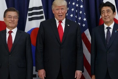 Mỹ gặp khó khi lập liên minh với Nhật, Hàn đối phó Trung Quốc