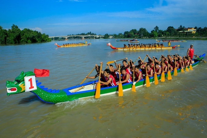 Giải đua thuyền truyền thống mở rộng thành phố Thủ Dầu Một được tổ chức ngày 02/9/2022.