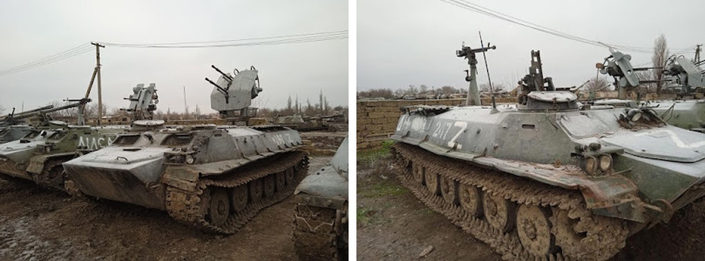 Nga lắp hải pháo hơn 80 tuổi lên xe bọc thép tại Ukraine - 3 Nga lắp hải pháo hơn 80 tuổi lên xe bọc thép tại Ukraine - 3