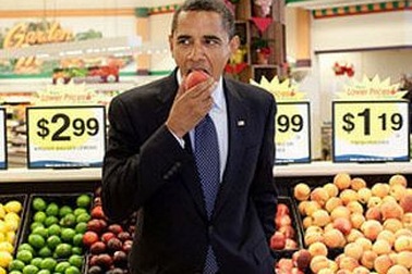 Chùm ảnh “độc” của Obama nơi hậu trường