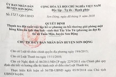Thanh tra đột xuất vụ phó chủ tịch huyện bị tố "vẽ" ra chuyện để hành dân!
