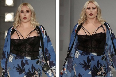 Người mẫu béo được tôn vinh tại tuần lễ thời trang London