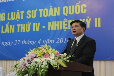 Ông Đỗ Ngọc Thịnh giữ chức Chủ tịch Liên đoàn Luật sư Việt Nam