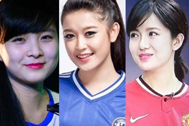 3 cô gái Việt làm “chao đảo” fan bóng đá
