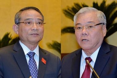 Quốc hội chính thức miễn nhiệm ông Trương Quang Nghĩa, Phan Văn Sáu