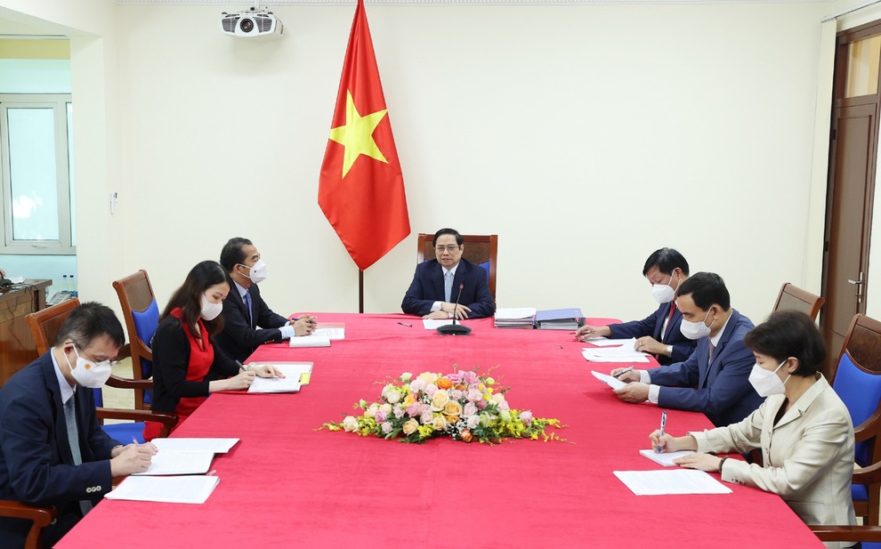 Thủ tướng: Việt Nam rất thiếu vắc xin, đề nghị COVAX ưu tiên nhanh nhất - 2 Thủ tướng: Việt Nam rất thiếu vắc xin, đề nghị COVAX ưu tiên nhanh nhất - 2