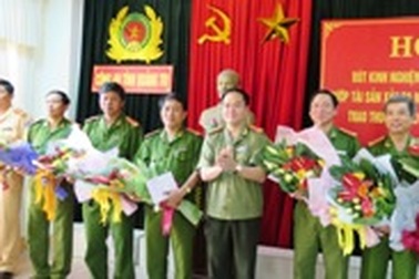 Thưởng nóng Ban chuyên án phá vụ thảm sát 2 người