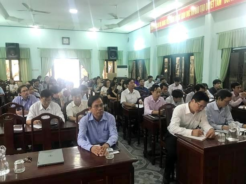 Thừa Thiên Huế thí điểm dạy học trên truyền hình cho học sinh khối 9 và 12 - 1 Thừa Thiên Huế thí điểm dạy học trên truyền hình cho học sinh khối 9 và 12 - 1